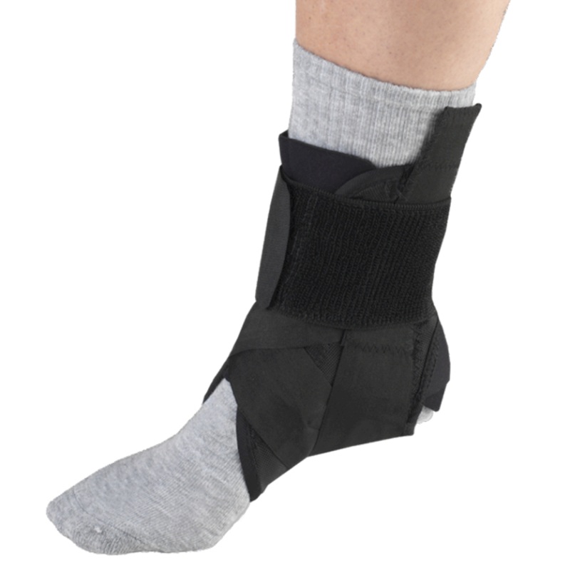OTC Ankle Stabilizer With Heel Lacing Straps