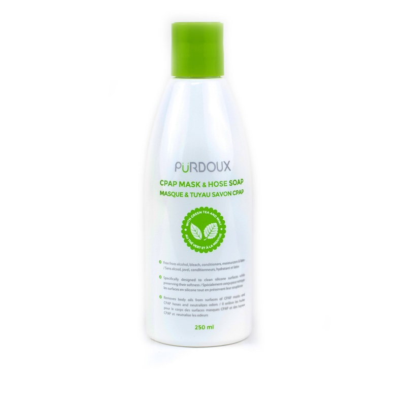 Purdoux CPAP Mask & Hose Soap Green Tea & Mint
