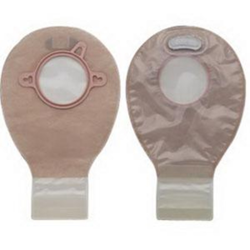 Pouchkins New Image Two-Piece Drainable Mini Ostomy Pouch  Lock ‘n Roll Closure, Filter Item No. 18292
