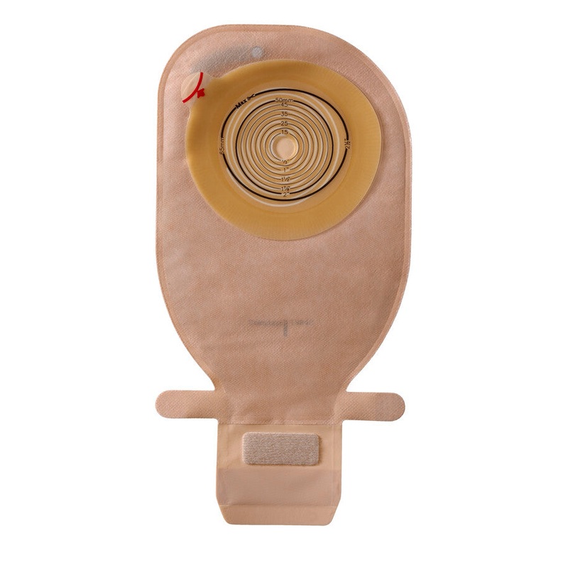 Assura Assura 1 pc. Std. Wear Drainable Midi Soft Front Classic Pouch w/ EasiClose, Cut-to-Fit, Convex Light (21cm) Item 1440