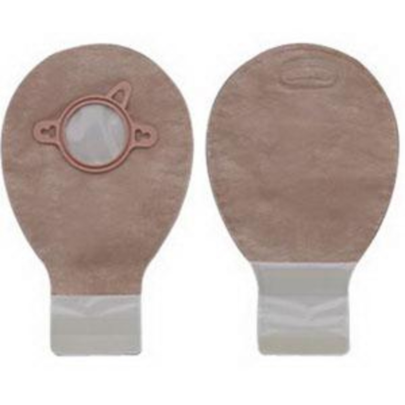 Pouchkins New Image Two-Piece Drainable Mini Ostomy Pouch  Lock ‘n Roll Closure, Filter Item No. 18284