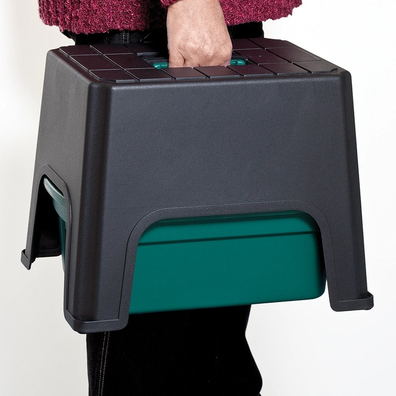 Black Plastic Stool