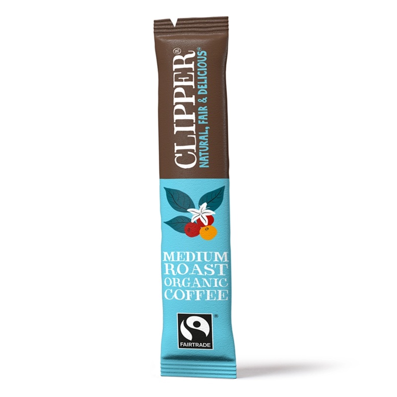 Clipper Fairtrade Organic Instant Coffee Sticks