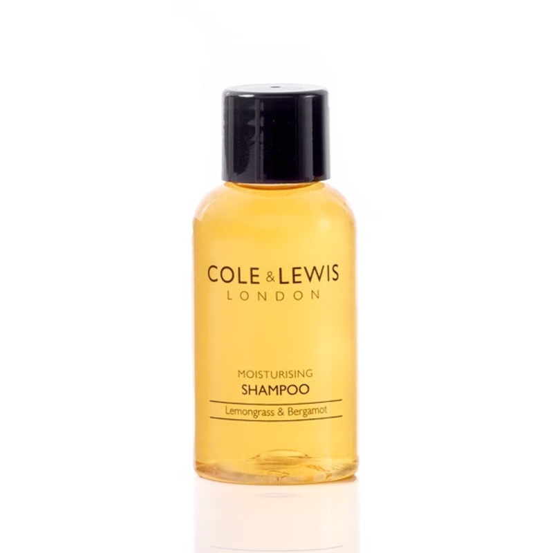 Cole & Lewis Lemongrass & Bergamot Shampoo 50ml Bottle – Pack of 50