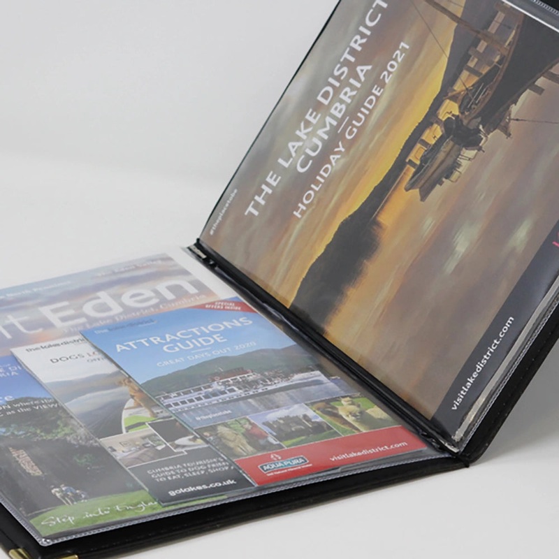 Double Folder Display Pocket A4 – Pack of 5