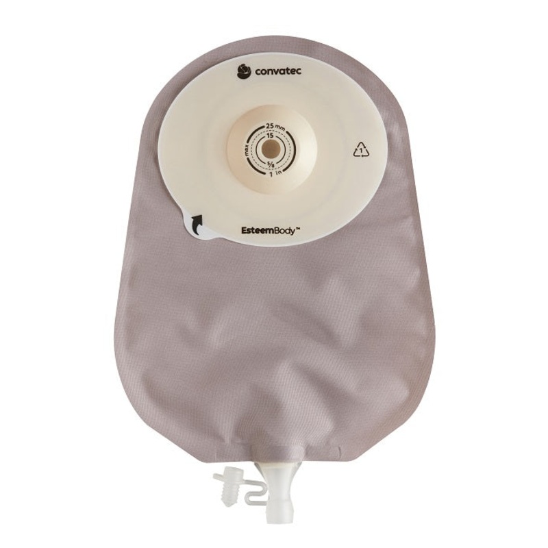 Esteem Body Urostomy Pouch, Item No. SQU 423726, 10 Count