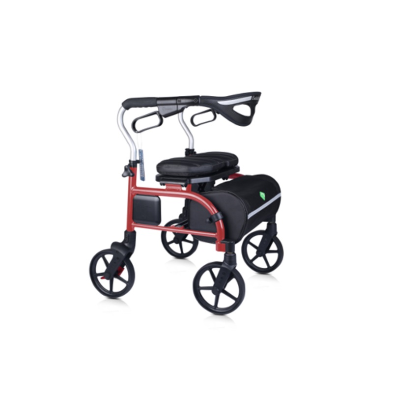 Evolution Trillium Rollator, Shiraz Red, Regular