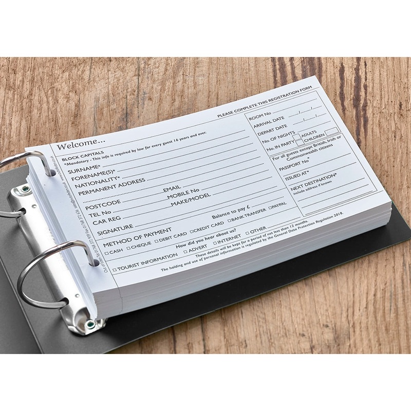 Guest Registration Cards – Pack of 250