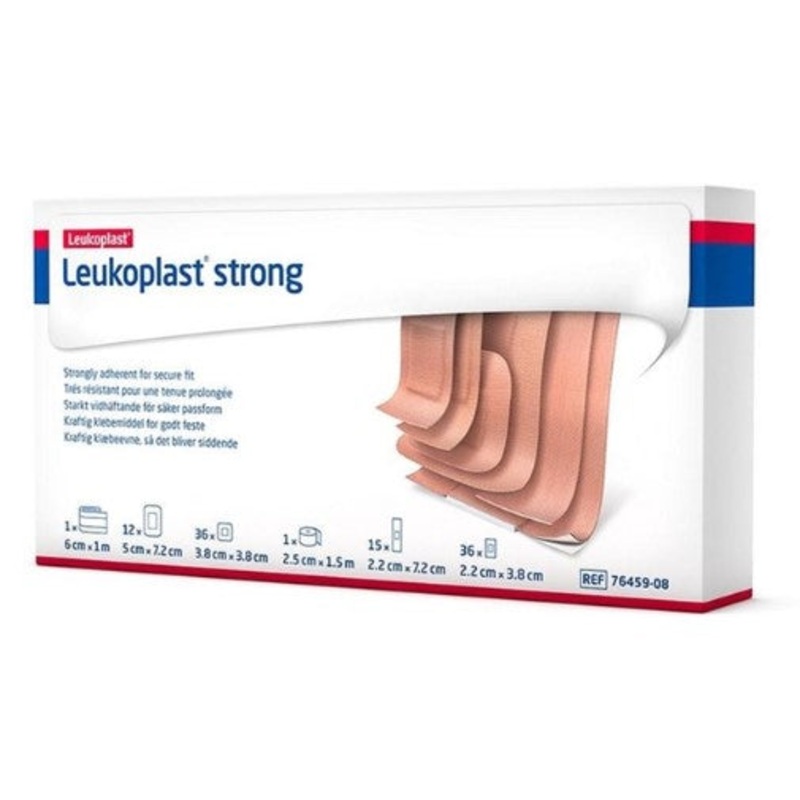 Leukoplast Strong Fabric adhesive dressings, 7645908