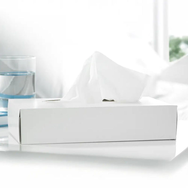 White 2 Ply Oblong Tissues – Pack Of 36