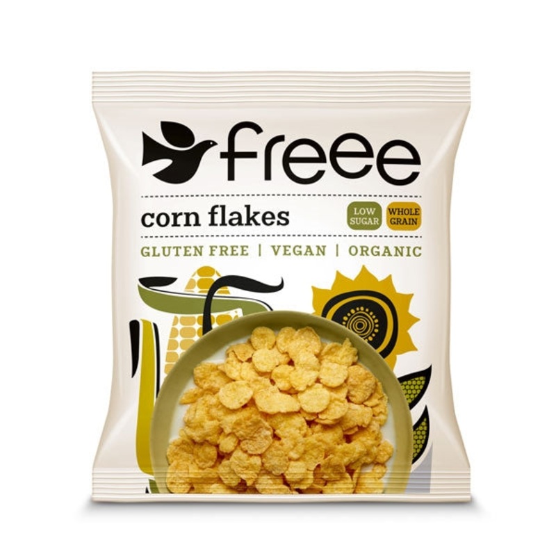 Freee Gluten-Free Organic Corn Flakes Portion Packs – Pack of 20