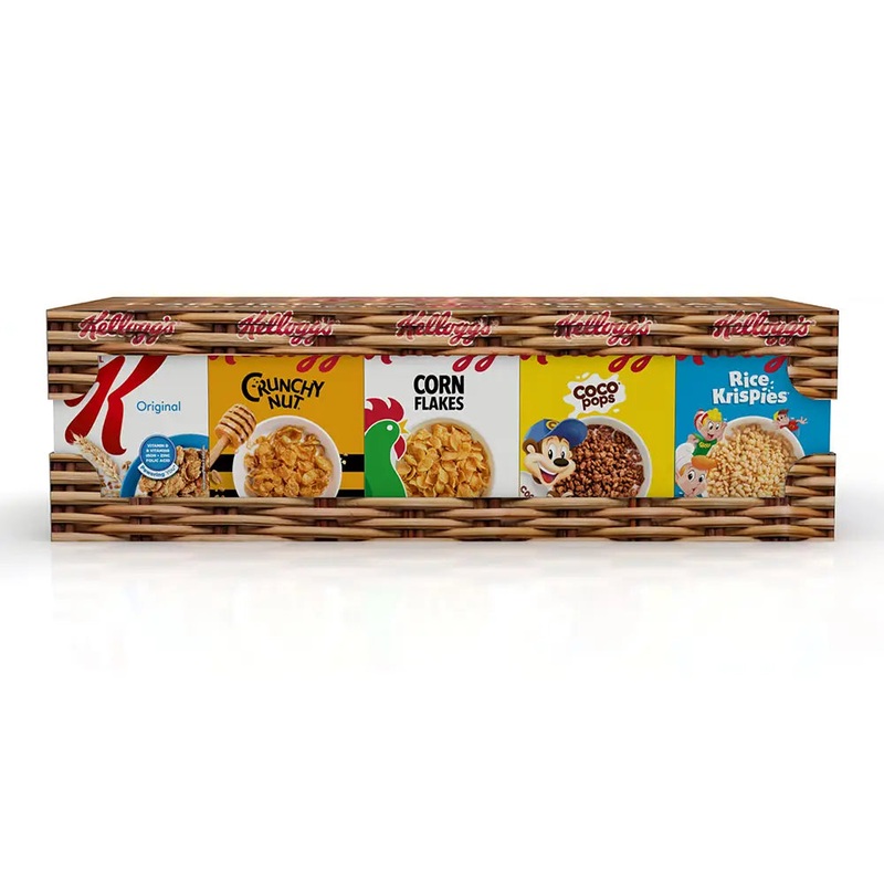 Kellogg’s Cereals Mixed Variety Portion Packs – Pack of 35