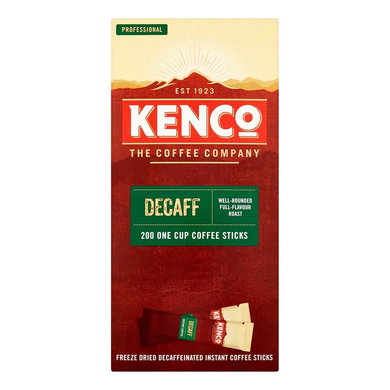 Kenco Decaff Instant Coffee Sticks – Pack of 200