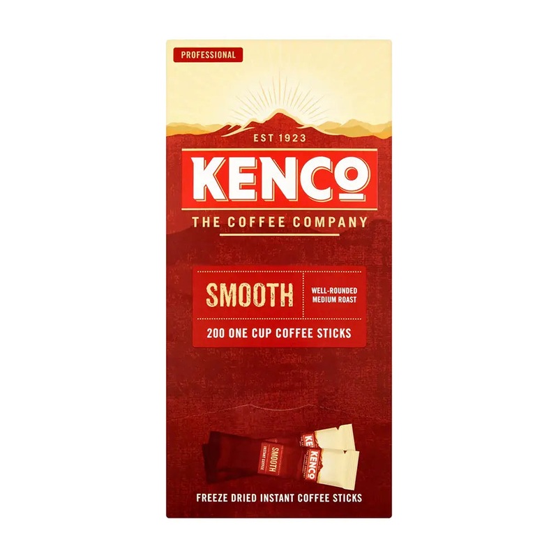 Kenco Smooth Instant Coffee Sticks – Pack of 200