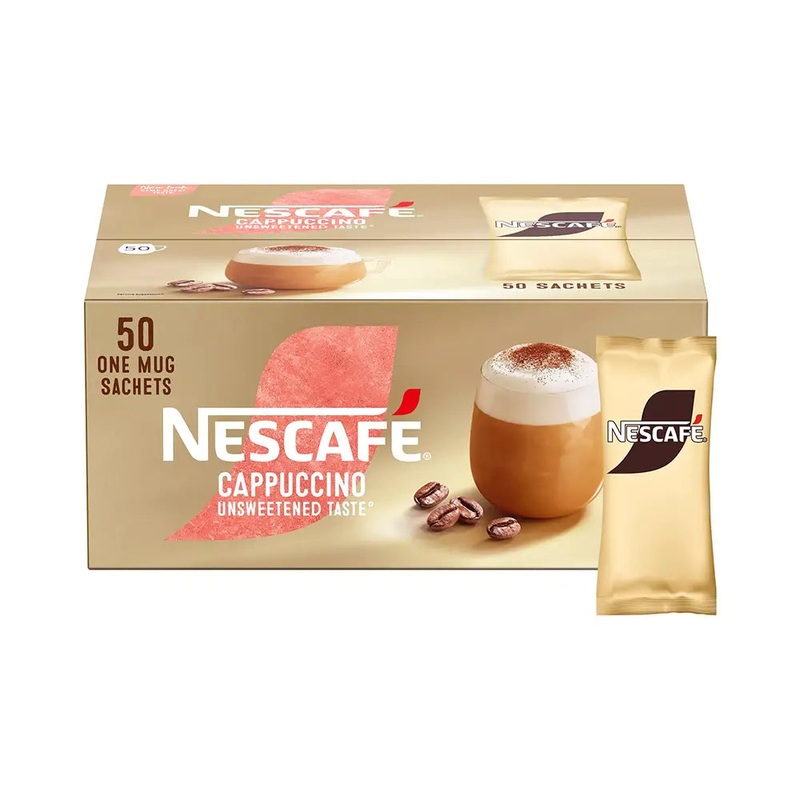 Nescafe Cappuccino Instant Sachet – Pack of 50