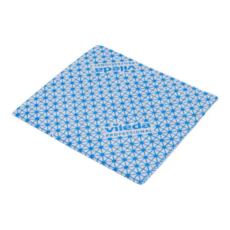 Vileda Professional Antibacterial Mediumweight Cleaning Cloth – Pack of 10