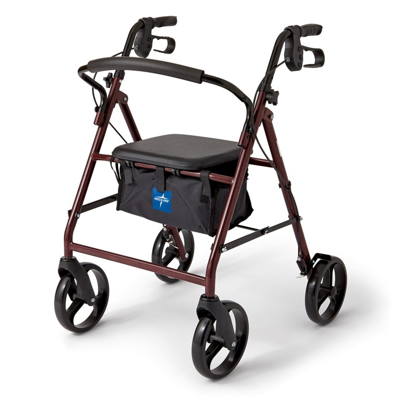 Basic Rollator 8 Wheels,  Several Colors