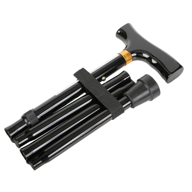 Comfort Grip Folding Aluminum Cane