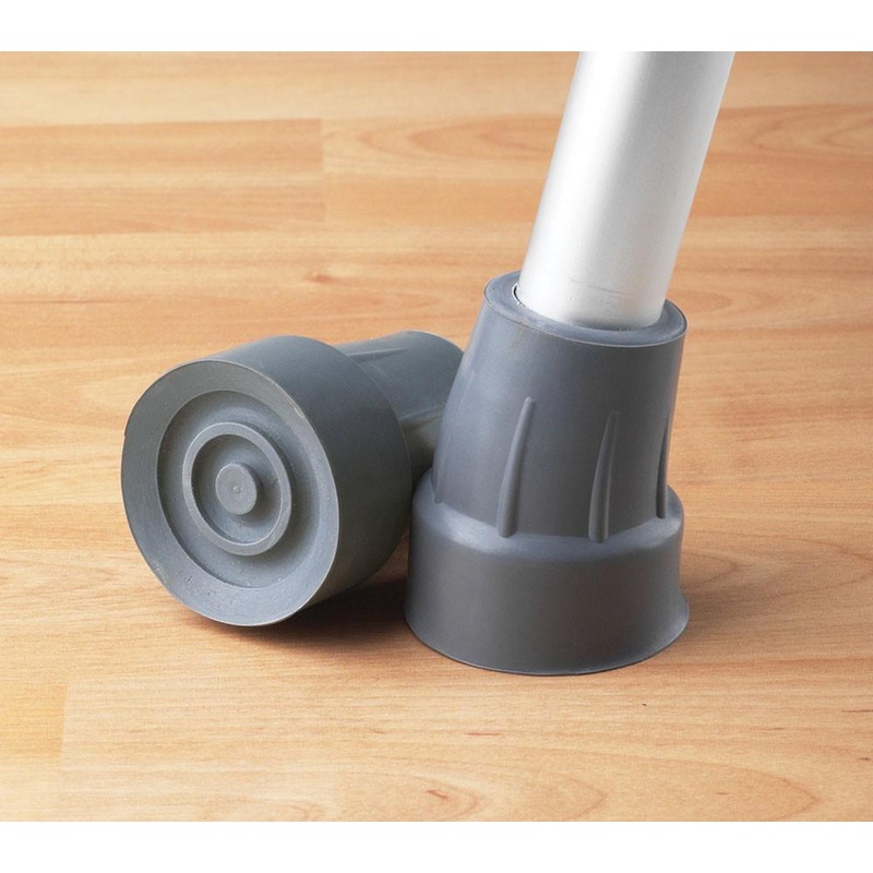 Crutch Tips, 7/8  Gray|1/Pair|8 Pairs/Case