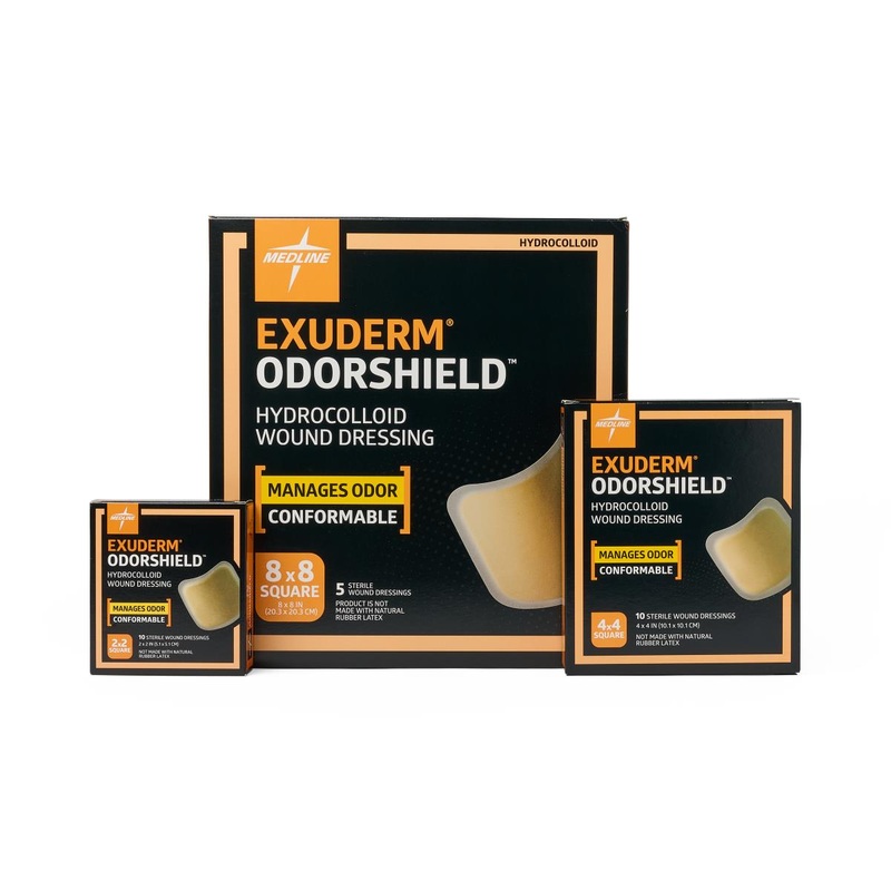 Exuderm OdorShield Wound Dressings
