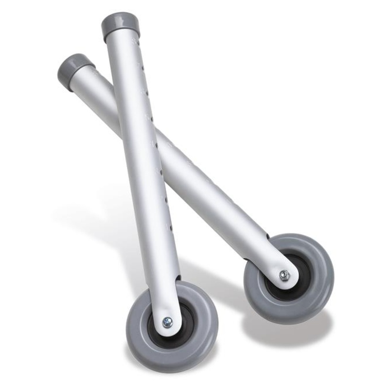 Fixed Rubber Wheels for Walker (3in)