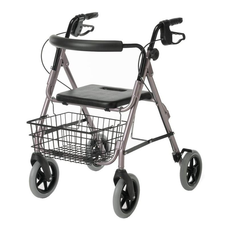 Guardian Deluxe Rollator Walker 8 Wheels