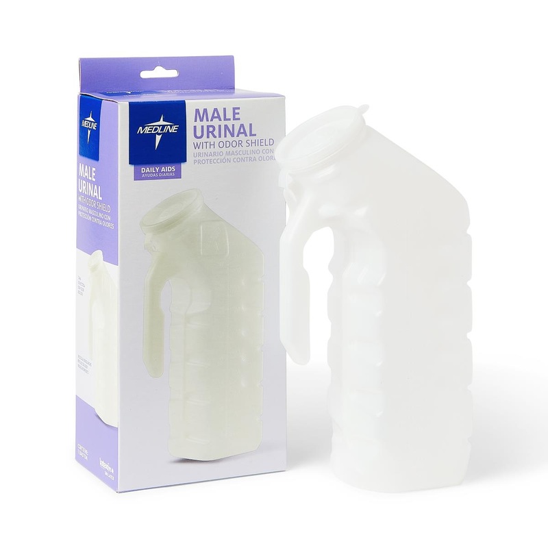 Male Urinal, Retail Packaging|1 Each|6 Per Case