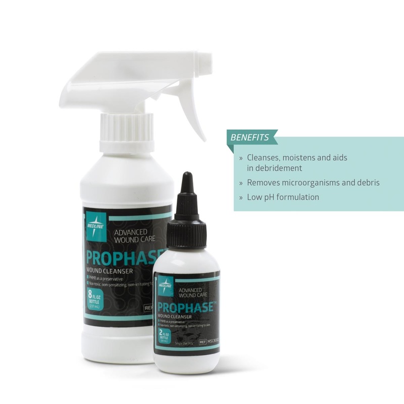 Prophase Wound Cleanser|2 oz – Each|2 oz- 12/Case|8 oz Spray- Each|8 oz Spray- 6/Case