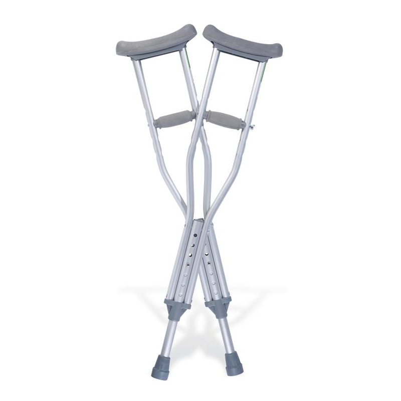 Push Button Crutches (1 Pair)