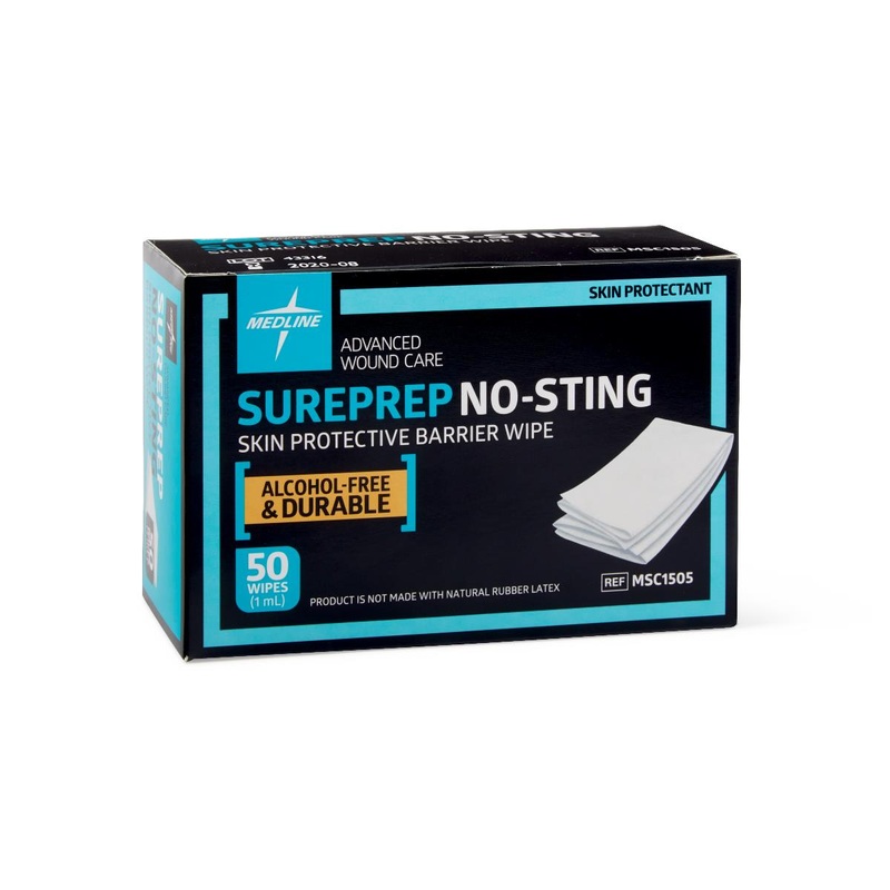 Sureprep No-Sting Protective Barrier Wipes