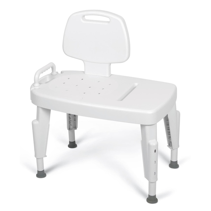 Transfer Bench w/ Back and Arms