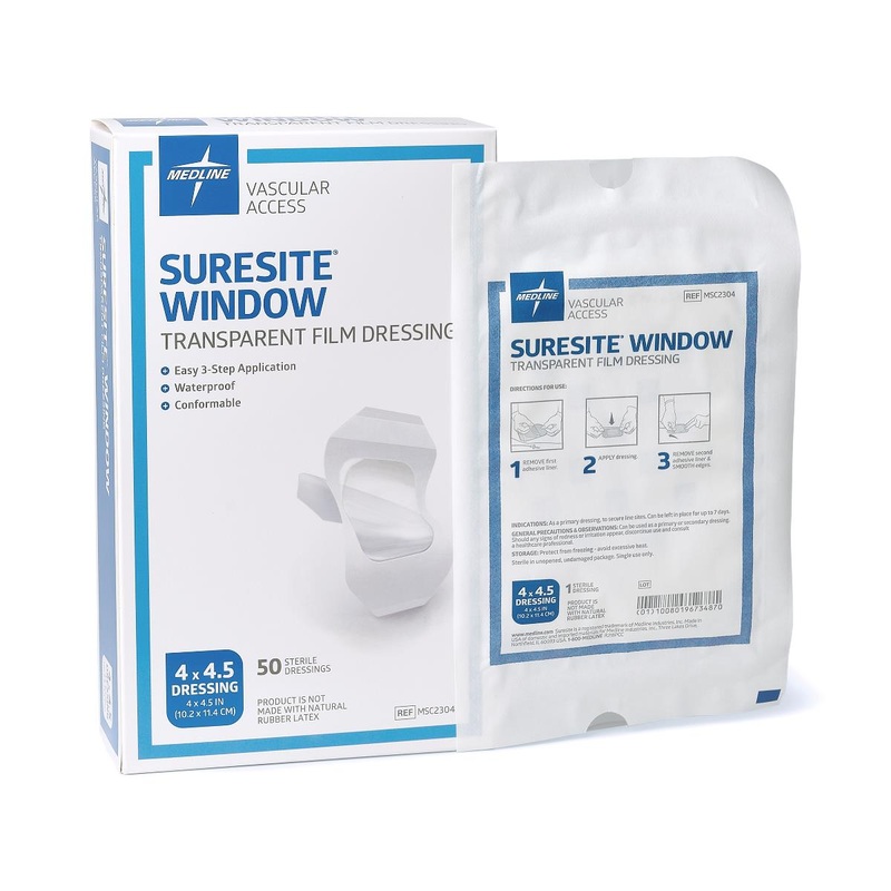 Transparent Film Dressing, 4×4.5