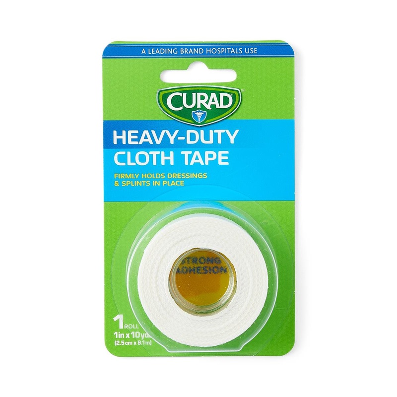 CURAD Heavy- Duty Cloth Tape 1x10yd