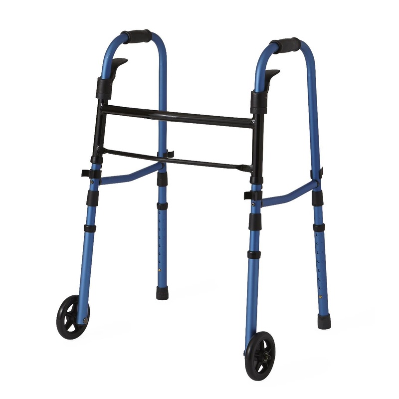 Folding Paddle Walker, Blue (Single)