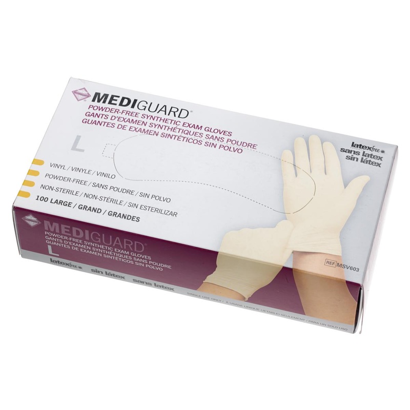 MediGuard Stretch Vinyl Exam Gloves