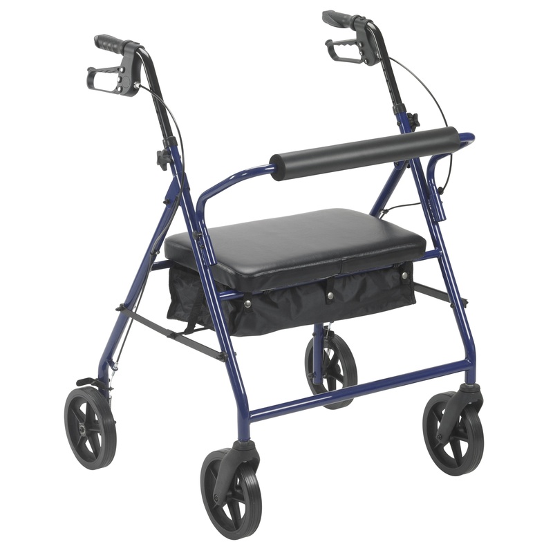 Go- Lite Bariatric Rollator with 8 Wheels