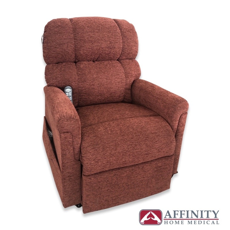 Maxicomfort PR-535 LARGE – Port Fabric W/ Heat and Massage, and footrest extension