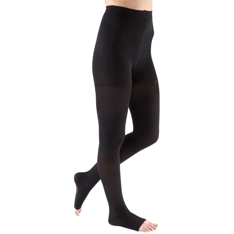 Medi Comfort 20-30mmHg Open Toe Panty w/Adjustable Waist Band – Petite