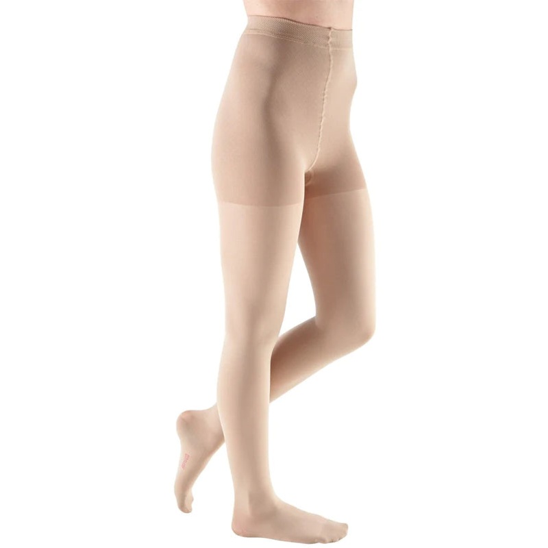 Medi Comfort 30-40mmHg Open Toe Panty w/Adjustable Waist Band – Petite