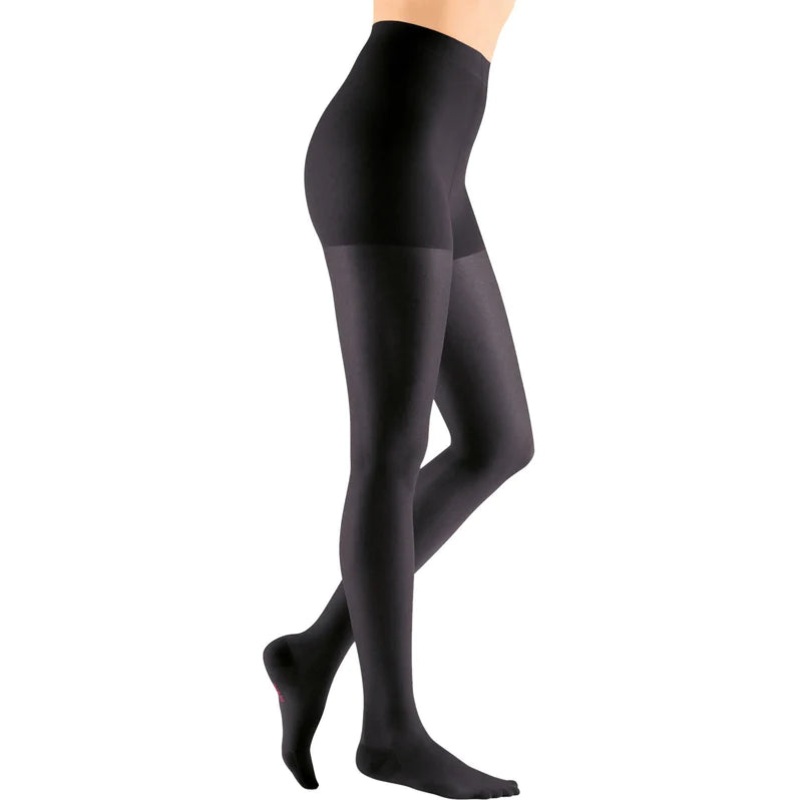 Medi Sheer & Soft 30-40mmHg Closed Toe Maternity Panty w/Adjustable Waist Band – Petite