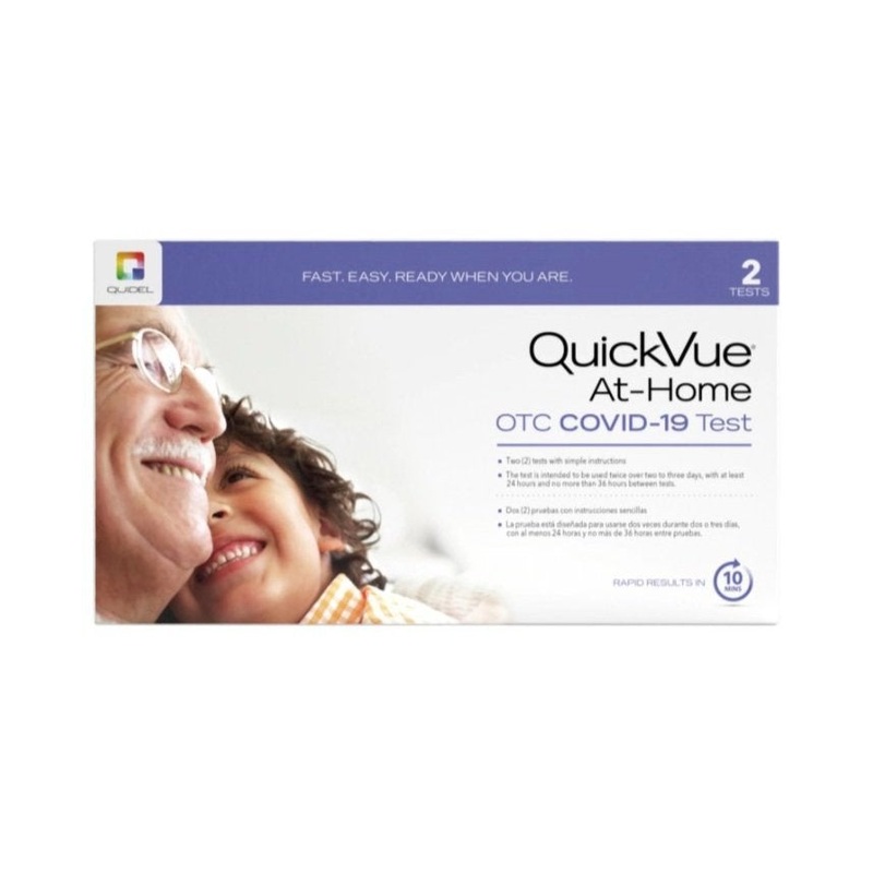 Quickvue at Home Covid Test 2/Pack