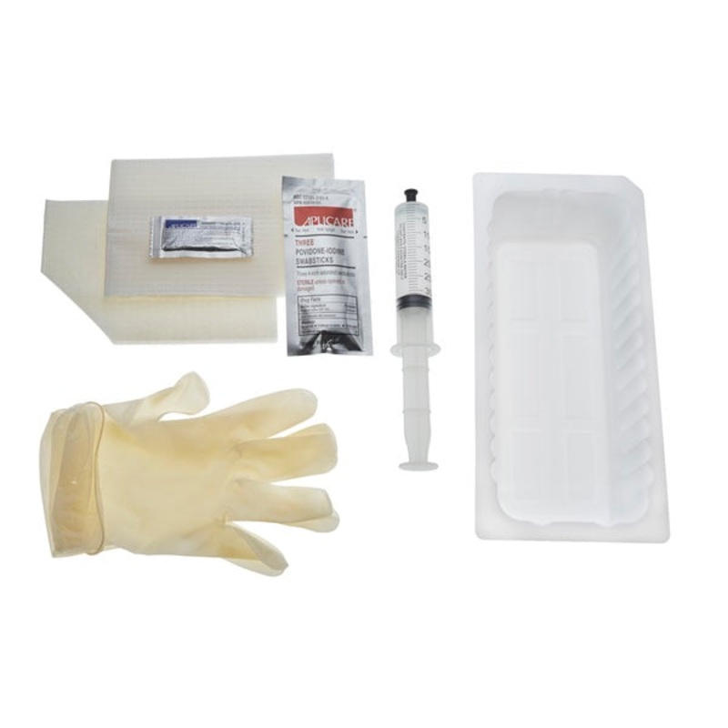 Amsino – Universal Foley Insertion Tray w/ 10ml Syringe