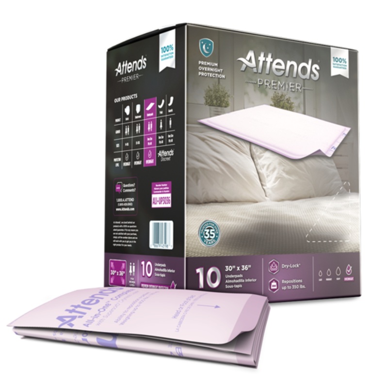 Attends Premier Underpads, 30X36