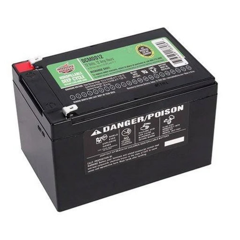 Battery 12 Volt 12 Ah – Interstate Battery 12V 12 Amp