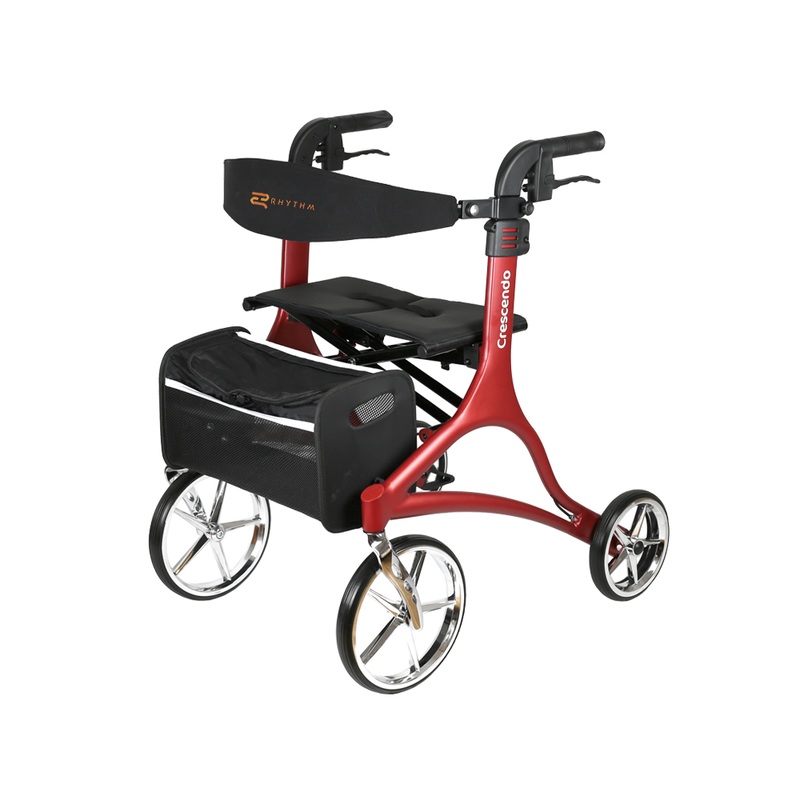 Crescendo Rollator|Blue|Red