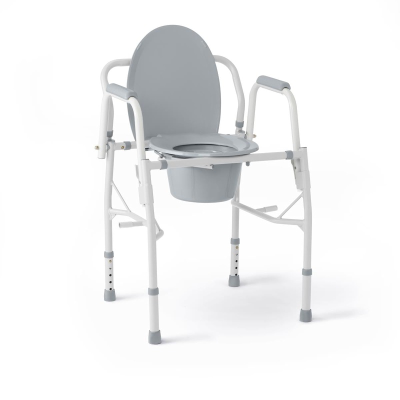 Drop Arm Commode|Non-Padded|Padded