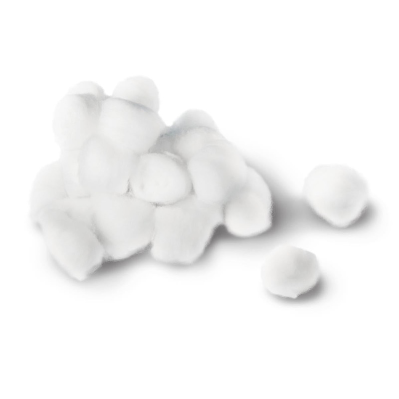 Large Cotton Balls, 1.25 (Case of 2000)