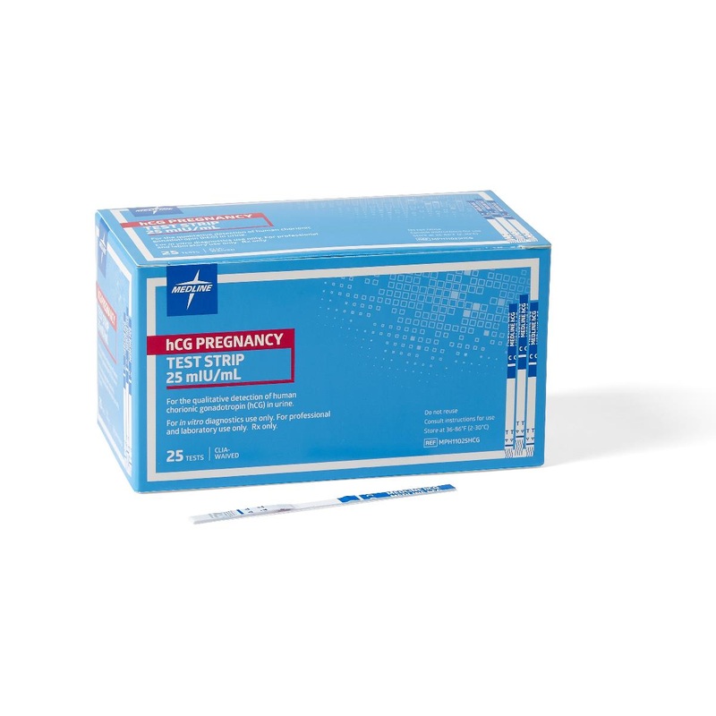 Medline hCG Pregnancy Test Strips