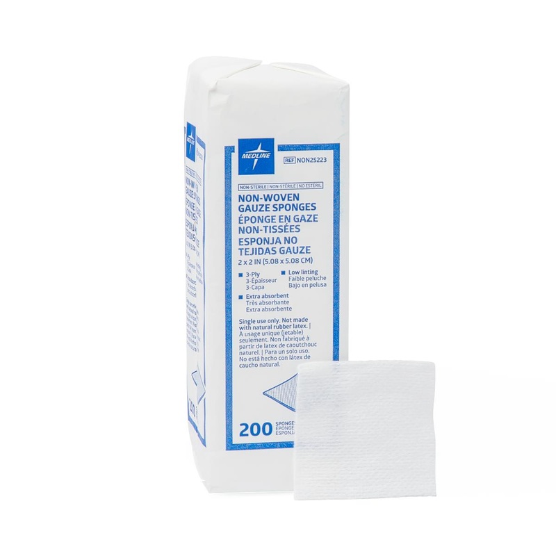 Non-Sterile Avant Non-Woven Sponges, 3×3 (Case of 4000)