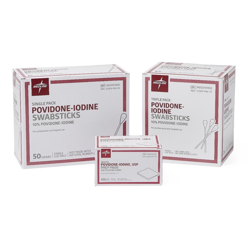 Povidone Iodine  Swabsticks (Box)